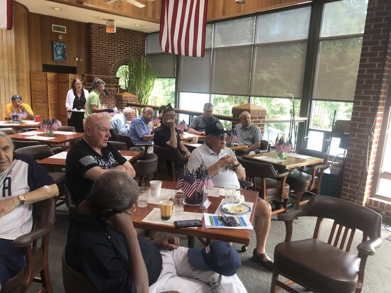 A Veteran's Benefit Luncheon at the VFW.