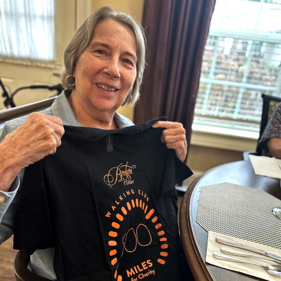 Benton House Walking group t-shirts