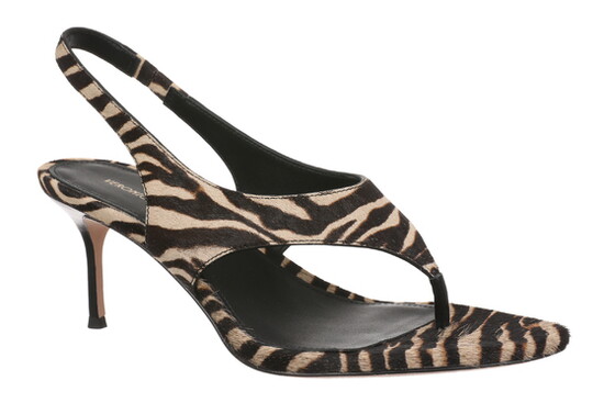 VERONICA BEARD pony hair sandals