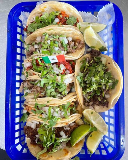 Street Tacos. Photo courtesy of Tacos Doña Lena