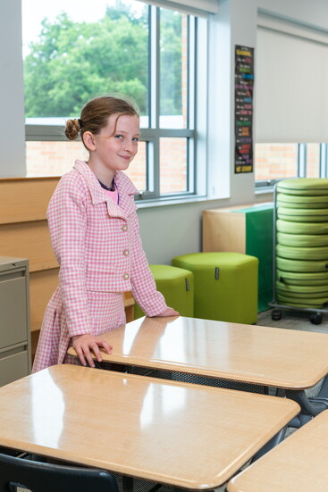 Dyslexic student Fiona is thriving academically with help from Springer. 