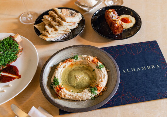 Alhambra Restuarant hummus