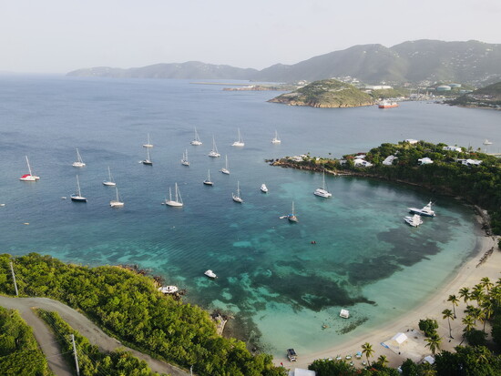 Water Island’s serene Honeymoon Bay