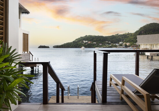 Embrace the peaceful rest and awaiting water of the Caribbean.