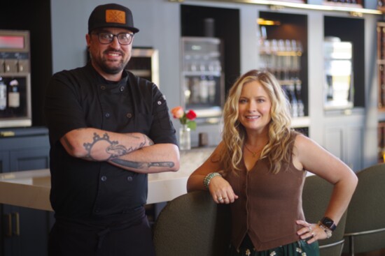 Owner Erin Griffith and Chef Jason Sheppard