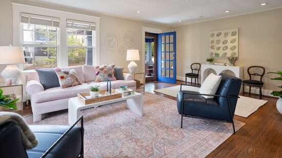 Staged space in Charlottesville. Photo Credit: Stephen Barling/Barling Photography LLC