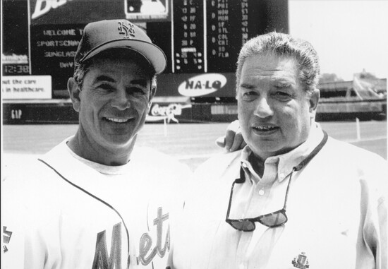 Bobby with Mickey Lione Jr