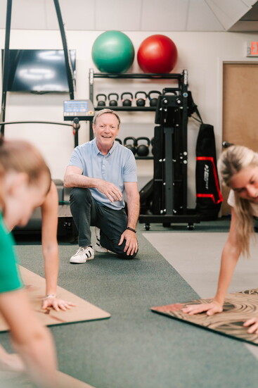 Brian Mullins Teaching a Class