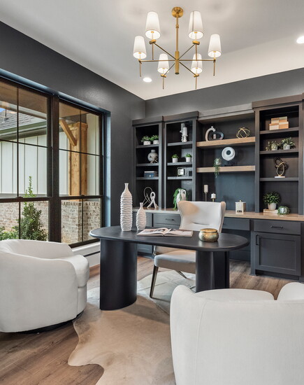 The richly layered study brings warmth, character and a refined sense of purpose to the Collins plan.