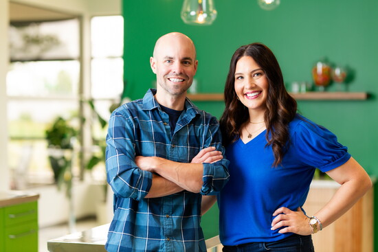 Brik creators, husband and wife team, Scott Utech and Tessa Porter