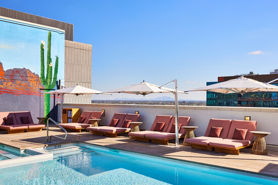 The Skysill Pool at the Westin Tempe. Courtesy Westin Tempe