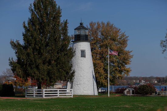 Concord Point Lighthouse in Havre de Grace, Maryland.