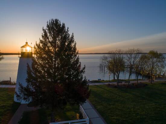 Concord Point Lighthouse in Havre de Grace, Maryland.