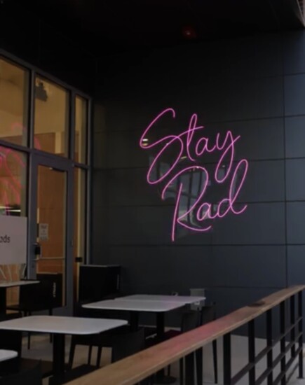 Food lovers can "stay rad" at one of two Radish Kitchen locations, including in Franklin's McEwen Northside development across from Whole Foods