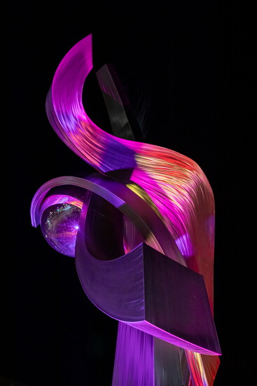 Located along the roundabout at the intersection of Virginia, Mary, and Center streets