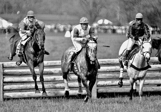 In 1991, Sanna Neilson became the first woman to win the Virginia Gold Cup, aboard Joe's O.K. Douglas Lees Photo