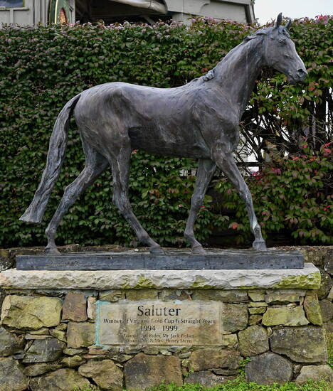 The legendary Saluter, winner of six Virginia Gold Cups. Douglas Lees Photo