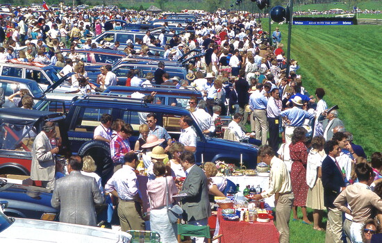 Tailgating has long been a tradition at the Virginia Gold Cup. Douglas Lees Photo