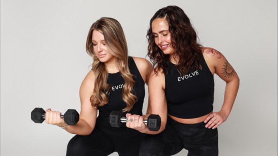 Evolve's personalized strength training classes are designed for all fitness levels.