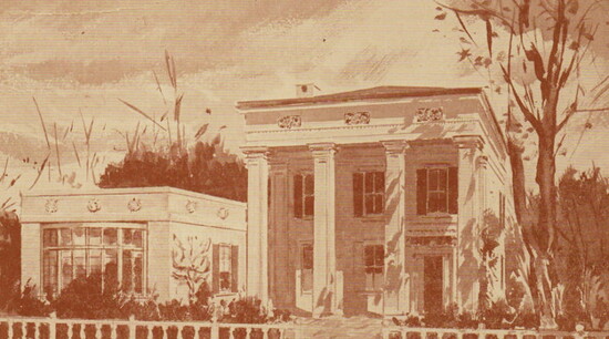 Historical photos of the Doric House