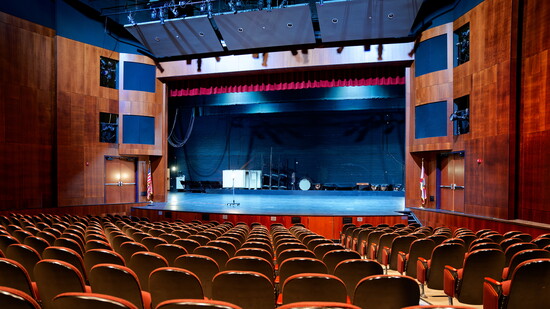 The stage is set at the News-Journal Center, new home of the Daytona Symphony Society.