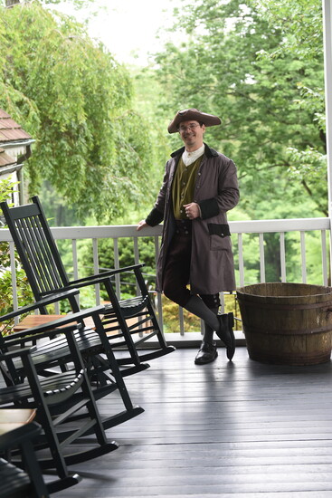 Clay Jackson, historian at Michie Tavern. Photo Credit: Jim Carpenter
