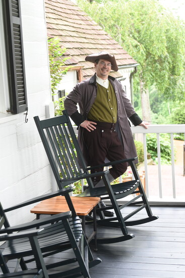 Clay Jackson, historian at Michie Tavern. Photo Credit: Jim Carpenter