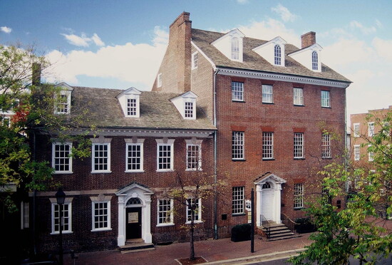 Exterior of Gadsby's Tavern. Photo Credit: Gadsby's Tavern 