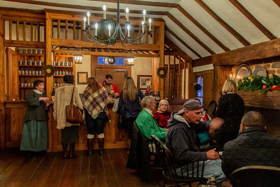 1784 Pub. Photo courtesy of Michie Tavern. 