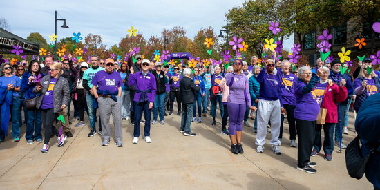 Walk to End Alzheimer's. Photo Credit: Alzheimer's Association Central and Western Virginia Chapter.