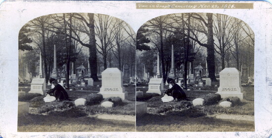 Gray’s Cemetery, 1906. (McClung Historical Collection)