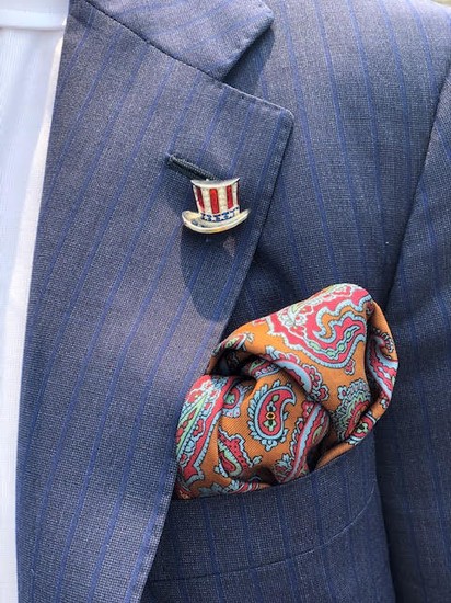 Pocket squares = personality.