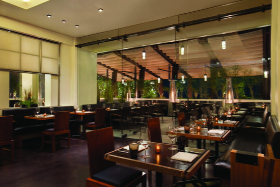 Courtesy Bourbon Steak sets the tone