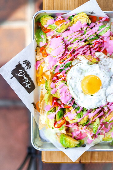 The famous Brussels Sprouts Nachos at Diego Pops. Courtesy Diego Pops