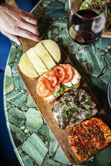 Postino's Bruschetta Board. Courtesy Postino