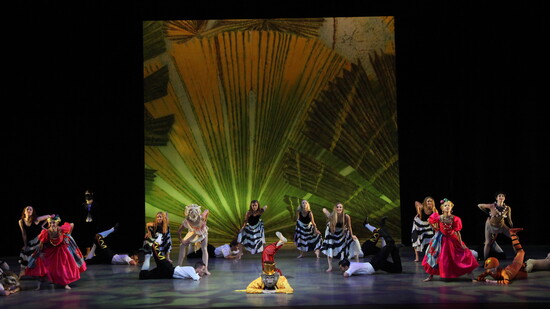 n David Bintley's 'Still Life' at the Penguin Cafe (Photo Frank Atura).