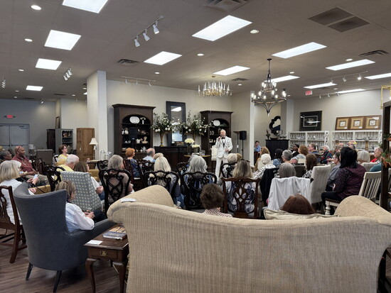 A packed house for the birthday celebration 