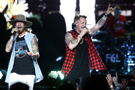 With Brian Kelley (L) during the FGL years/Photo: Shutterstock 