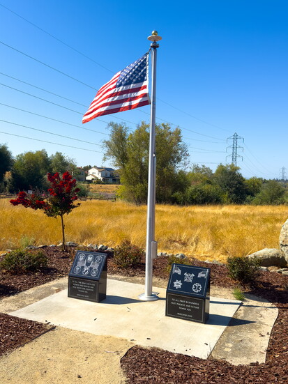 Veterans Memorial in Promontory Park