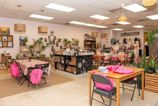 Embroidery Babes Workshop Setup 