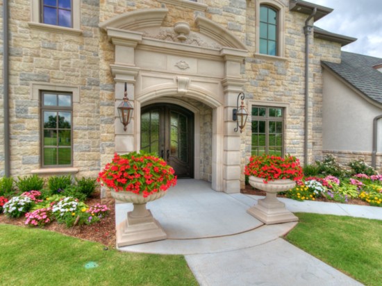 Cast stone artistry adds lasting beauty to homes.