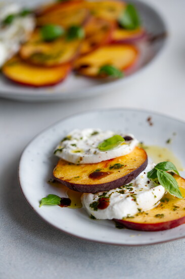 Stone Fruit Caprese