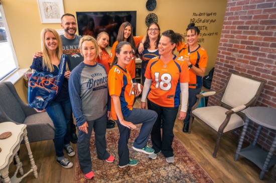 Stonegate Dental supporting the Broncos!
