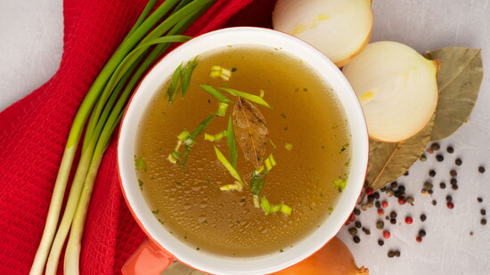 Beef bone broth is said to support collagen