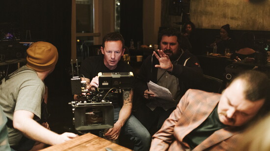 Behind the scenes of "An Anniversary," Photo By Melody Ricketts