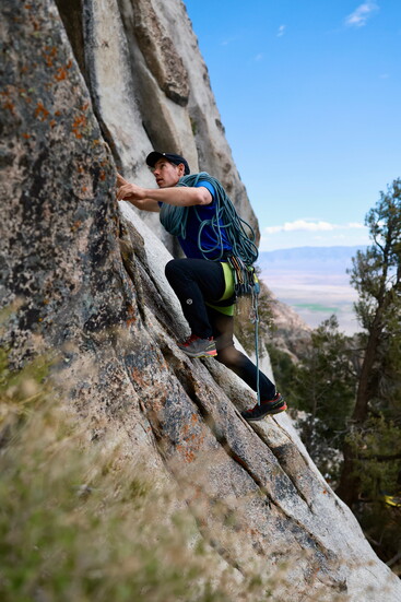 “Get a Little Out There With Alex Honnold,” Photo by J.J. Kelley
