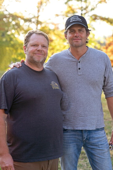 "Mimics," Kristoffer Polaha (right) and Marc Oakley (left)