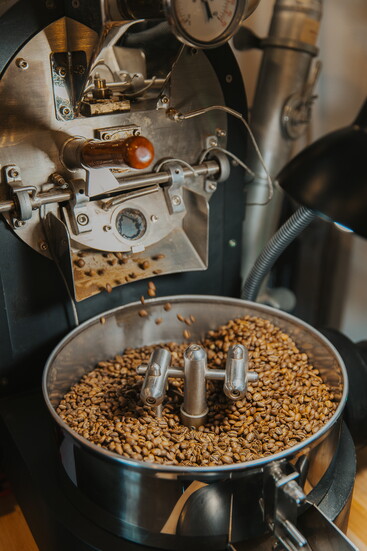 Roasted in small batches for peak freshness, Storymaker coffee reflects craftsmanship and connection - bridging growers, makers, and the Windsor community.