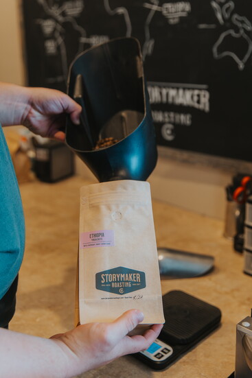 From farms around the world to Windsor, every Storymaker Roasting bag holds more than beans - it carries the stories and connections coffee creates.