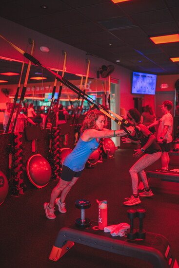 Mary Ruth Singer is committed to fitness.
